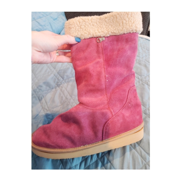 old navy fuzzy boots